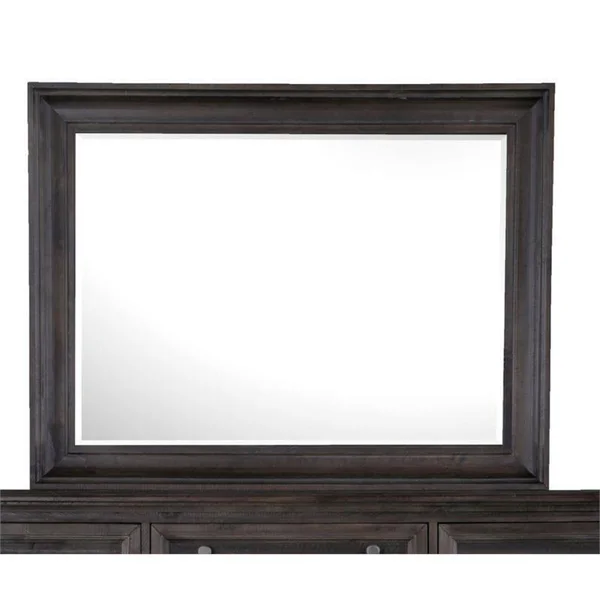 Magnussen Calistoga Mirror in Weathered Charcoal
