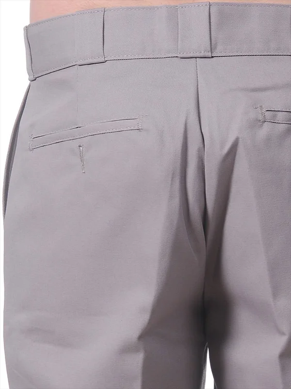 Dickies Loose Fit Double Knee Work Pant - Silver