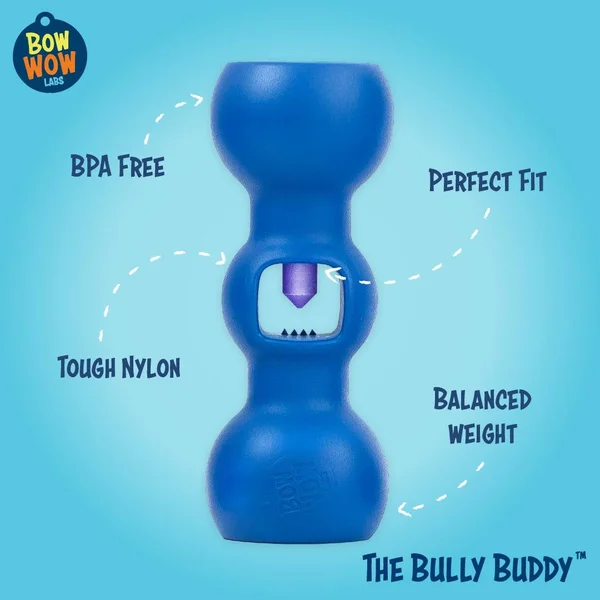 Bow Wow Labs Bully Buddy Starter Kit - Anti-Choking Bully Stick Safety Device for Dogs