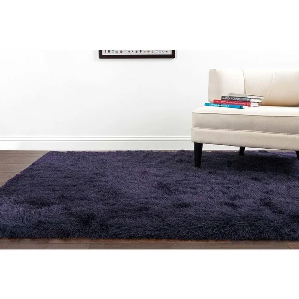 Loloi Allure Shag AQ-01 5& x 7&6x22 Sapphire Rug
