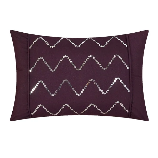 Silver Orchid Niven 4-Piece Purple Comforter Set - King