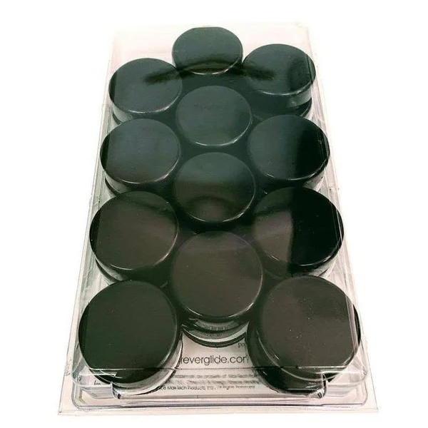 Forever Glides 1-1/2x22 Wrought Iron Patio Furniture Glides - Pewter