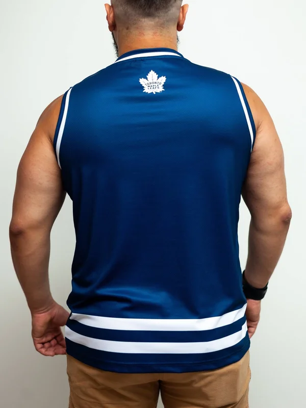Toronto Maple Leafs Hockey Tank M - Blue, Polyester