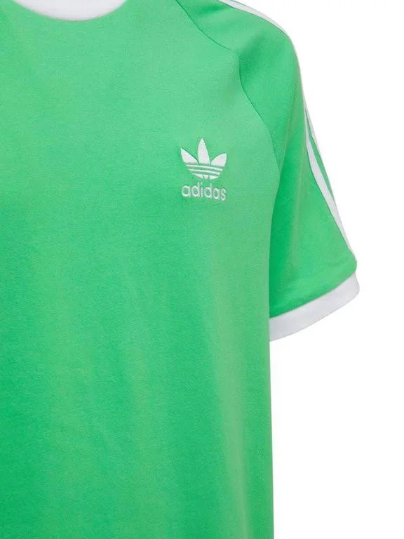 Adidas Originals 3-Stripes Cotton T-Shirt - Green