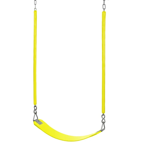 Swingan Belt Swing for All Ages, Yellow, Soft Grip Chain