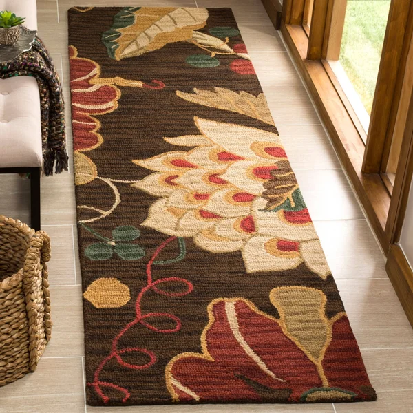 Safavieh Jardin JAR326A Brown - Multi 4& x 6& Area Rug