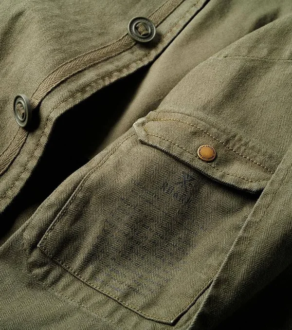 Roark Square Go Jacket Large::Dark Army