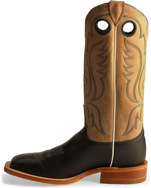 Justin Men's Bent Rail Stillwater Boots - Black - 10.5 - B