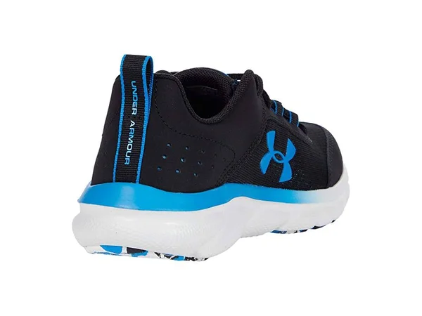 Under Armour Youth Assert 8 Running Shoes - Black - 5