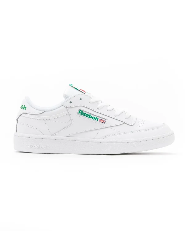 Reebok Club C 85 Black Men's Shoes, Size: 10
