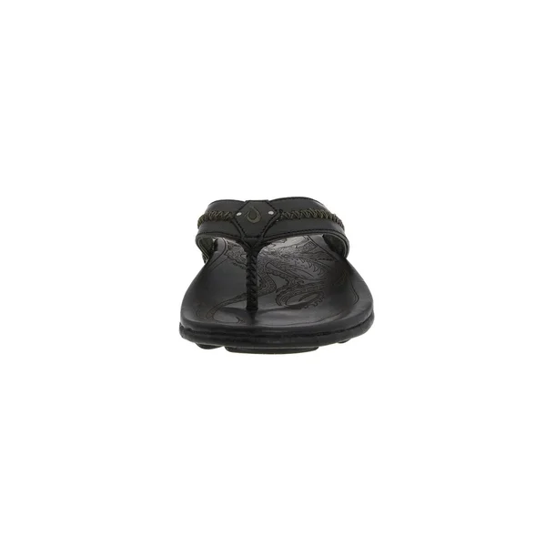 Olukai Mea Ola Sandals - Men's Black - 11