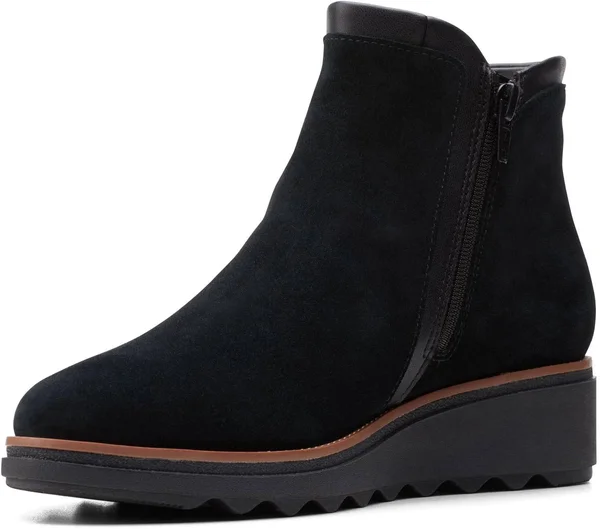 Clarks Sharon Heights 7.5 Women's Black