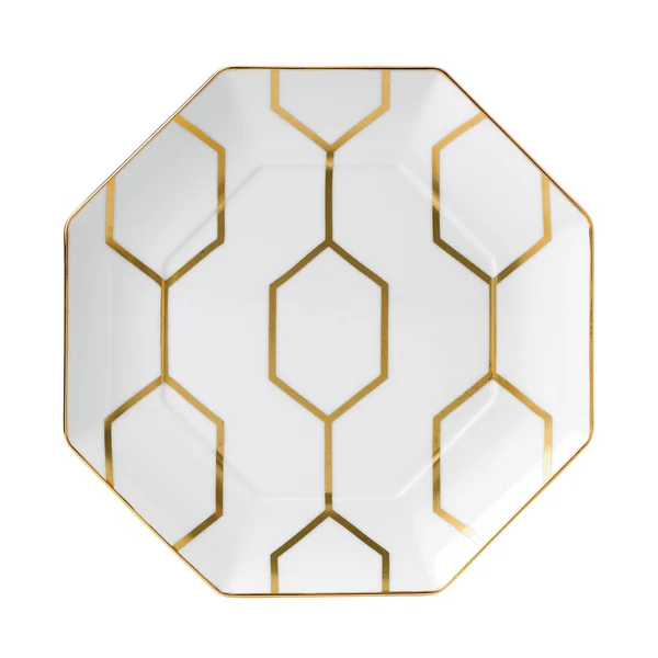 Wedgwood ARRIS Accent Plate Octagonal White