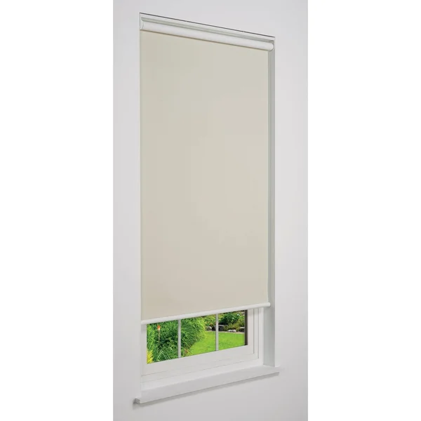 Linen Avenue Cordless Blackout Roller Shade, Beige 41 W x 66 H