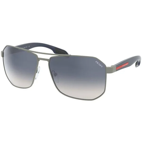 Prada Linea Rossa PS 51VS - DG11J0 Gunmetal Rubber