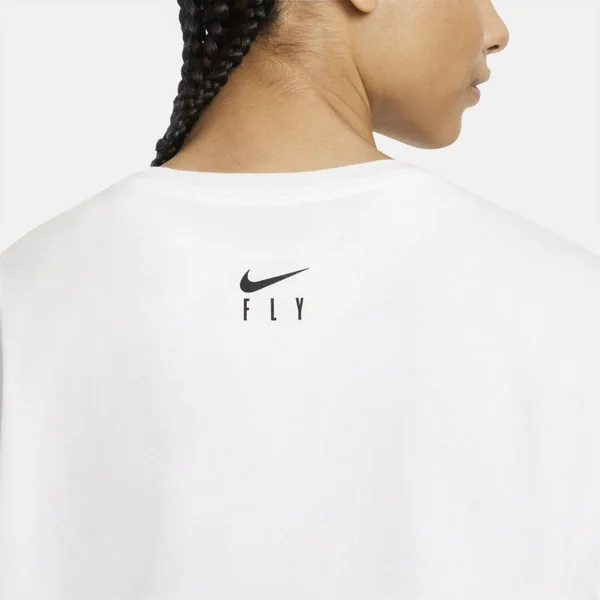 Nike Women's Legend Basketball Boyfriend T-Shirt - Medium, White