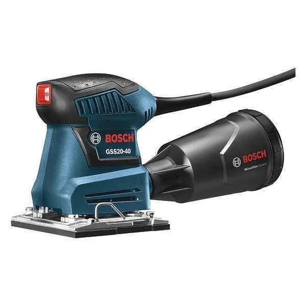 Bosch GSS20-40 Orbital Sander, Soft Grip, 2.7 lb.