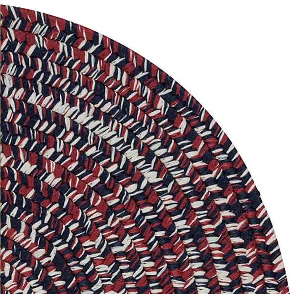 Porch & den Rockspring Braided Polypropylene Indoor/ Outdoor Rug - 6x9 - Blue Gray