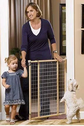 GMI Guardmaster II Tall Wire Mesh Swing Gate