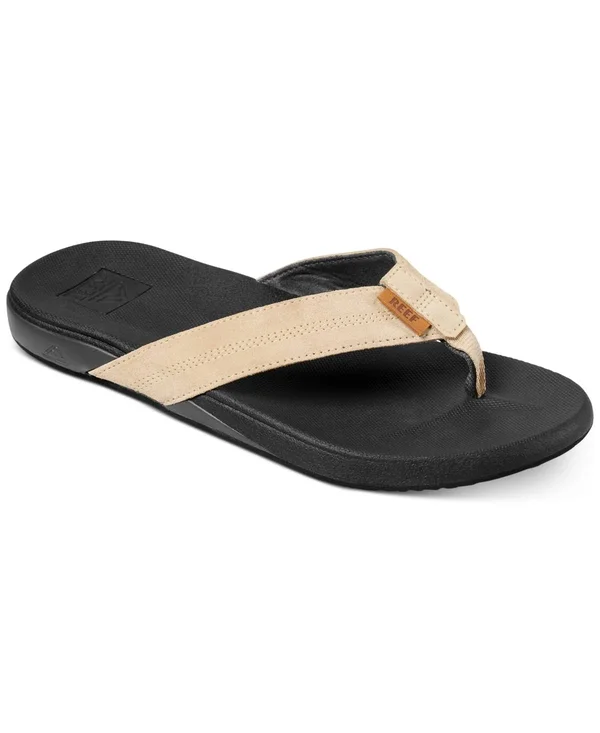 Reef Men's Cushion Bounce Phantom Sandals - Black/Tan