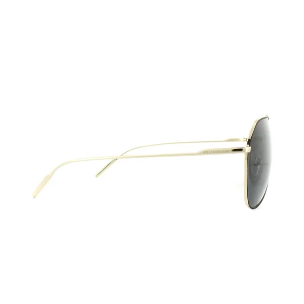 Dolce & Gabbana DG2166 Sunglasses - Black/Pale Gold (130587)
