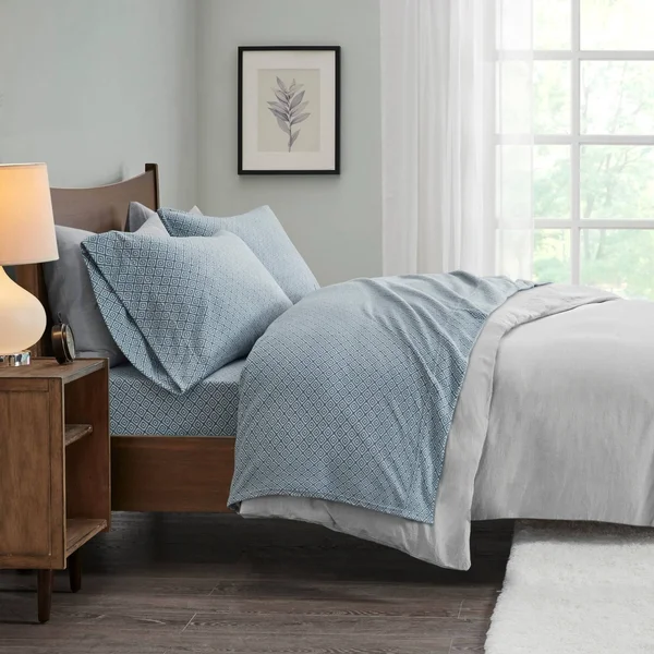 Porch & den Herron Microfleece Bed Sheet Set - Full - Ivory