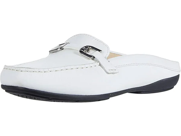 Women's Geox Annytah Loafer Mule - Size 10US - White