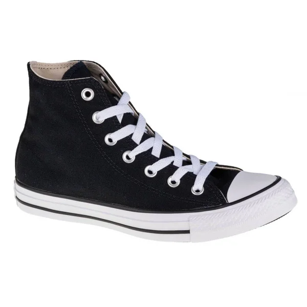 Converse Boys All Star Hi Oversized Shoes Black/White/Black Size 6.5