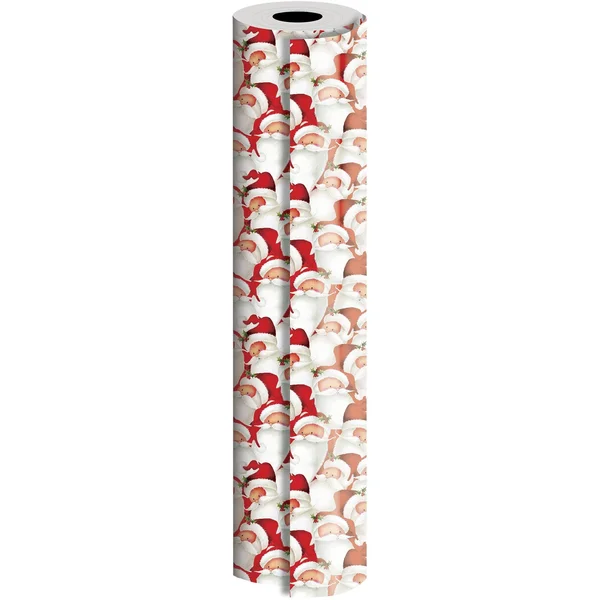 Bulk Ream Roll Christmas Gift Wrap Wrapping Paper - Santa