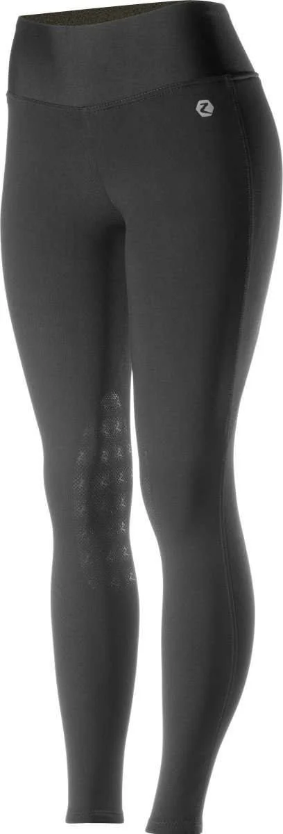 Horze Juliet Hyper Flex Tights- Ladies - Knee Patch