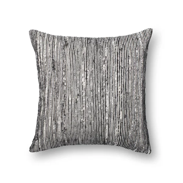 Loloi P0242 Decorative Pillow, Black