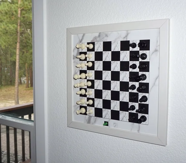 Home Magnetics Magnetic Wall Chess Set
