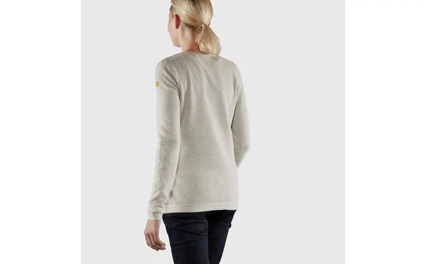 Fjallraven Women's High Coast Merino Sweater - Small - Maroon