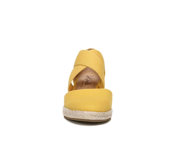 LifeStride Keaton Espadrille Women's Sandal - Marigold Size 7.5