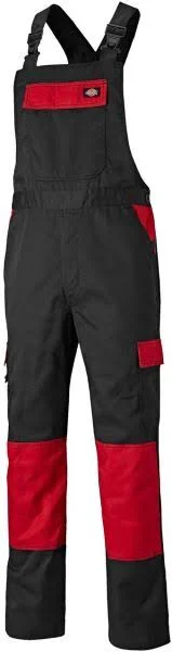 Dickies Everyday Bib and Brace White 30x22