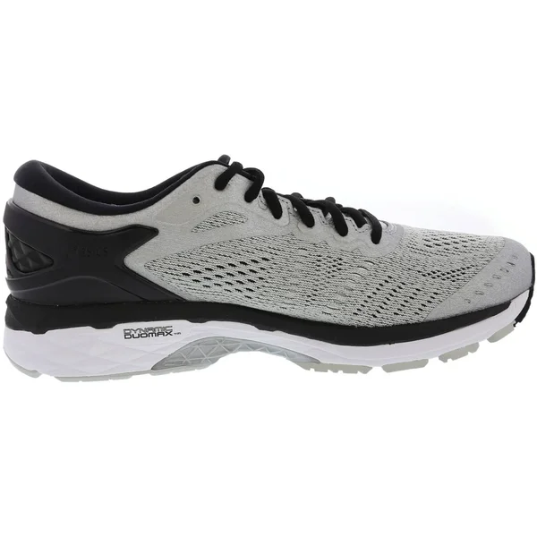 Asics Men's Gel Kayano 24 Running Shoe Silver/Black 11
