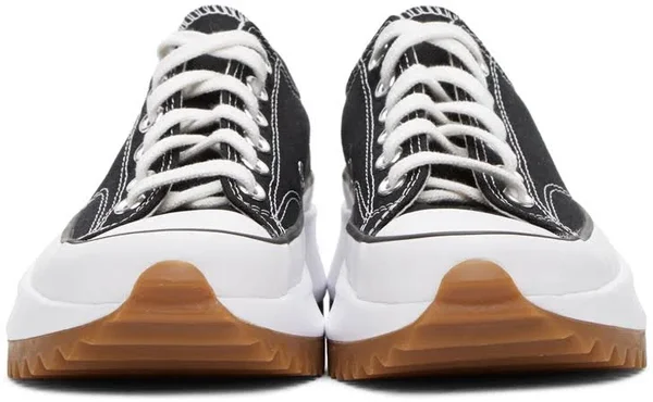 Converse Run Star Hike Platform Ox in Black