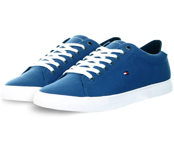Tommy Jeans Grey Dusk Textile Low-top Trainers