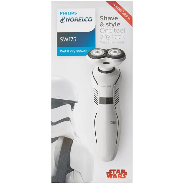 Philips Norelco Star Wars Shaver Wet & Dry Electric Shaver & Styler - SW175/81