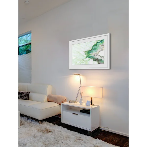 Marmont Hill - Green Outline Framed Painting Print, Green