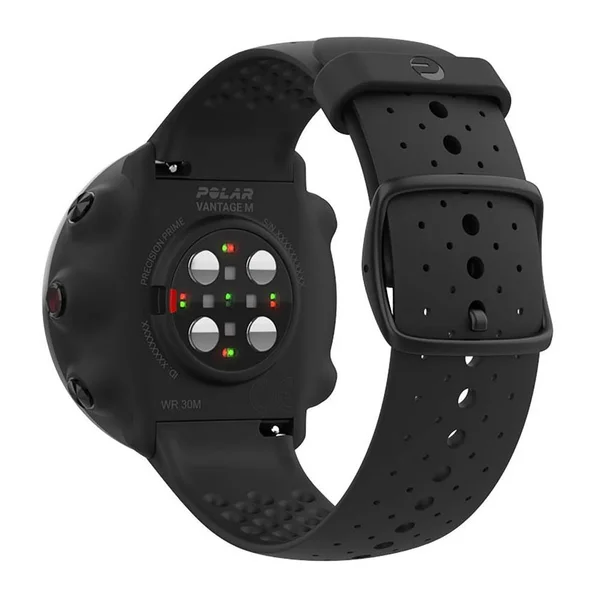 Polar Vantage M Multi Sport GPS Watch - Black with Red Band - M/L