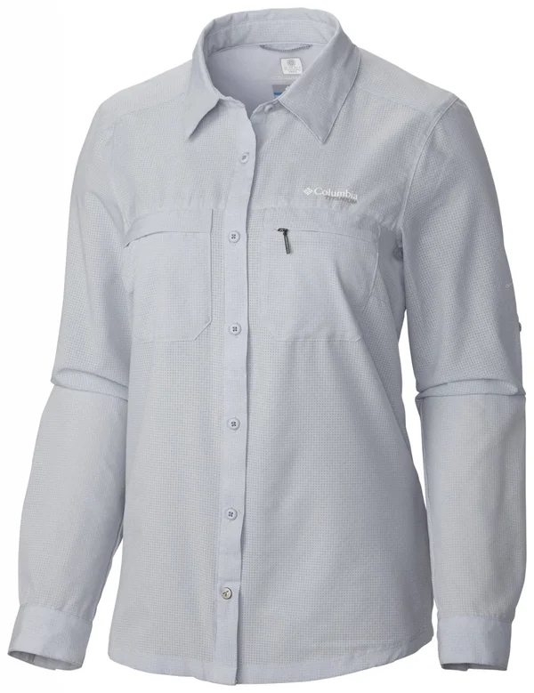 Columbia Irico Long Sleeve Shirt - S - Cirrus Grey Heather