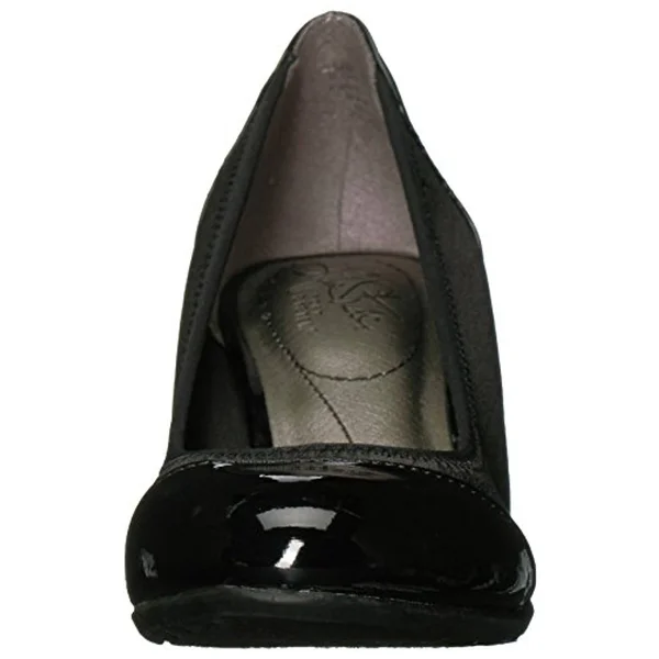 LifeStride Women's Juliana Stretch Wedge Pump - Black