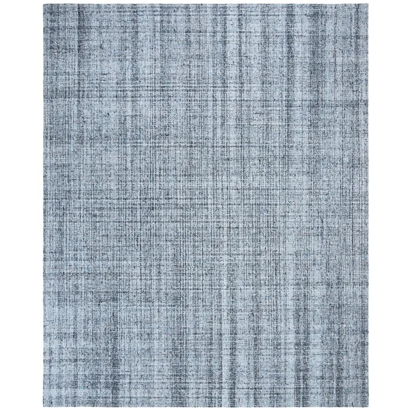 Safavieh 6& x 6& Round Abstract ABT604M Blue - Black Rug