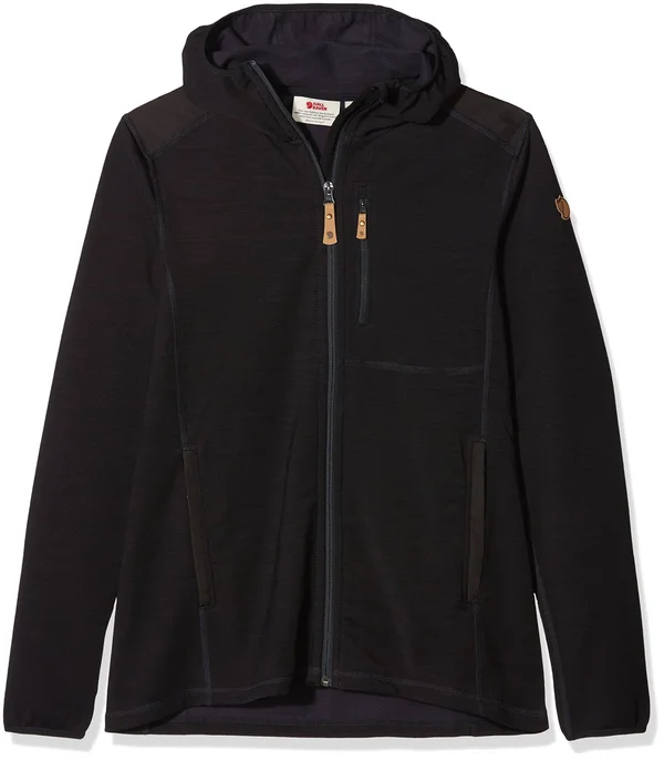 Fjallraven Keb Fleece Hoodie - Women's Dark Grey, Xxs