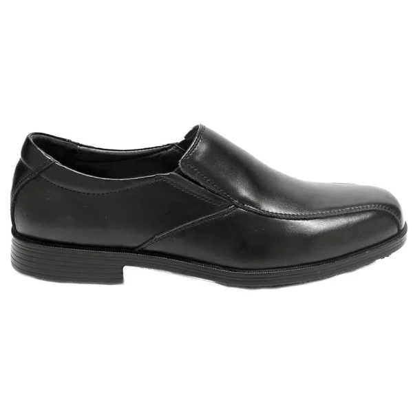 Men's Genuine Grip Footwear Slip-Resistant Slip-On Dress - Size: 8.5, Black