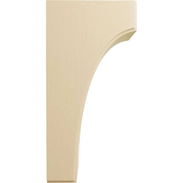 Ekena Millwork 3 1/2x22W x 6x22D x 12x22H Clarksville BRACKET, Maple
