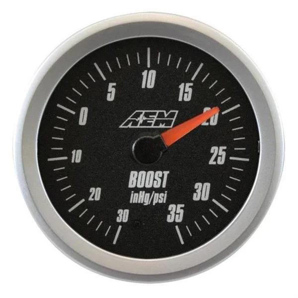 AEM Boost Gauge - Analog - 30-5132