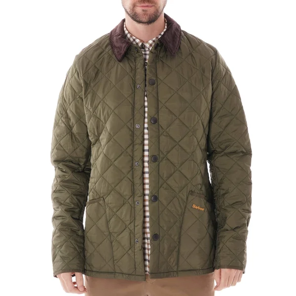 Barbour Heritage Liddesdale Quilted Jacket - Olive - XXL