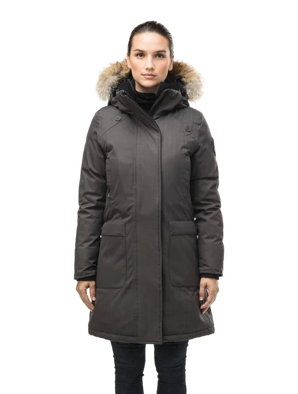 Merideth Ladies Parka - Chalk, Xxs